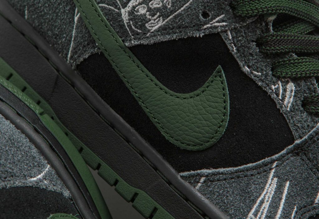 Detalhes Do Nike Dunk Low X There Skateboards